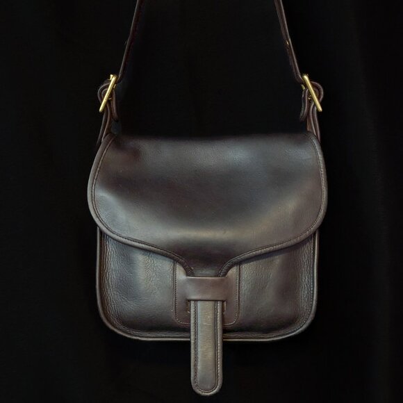 COACH Vintage New York Courier Bonnie Saddle Shoulder Bag Made in USA - Picture 16 of 17